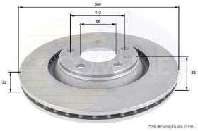 COMLINE ADC1485V - DISCO FRENO