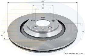 COMLINE ADC1491V - DISCO FRENO