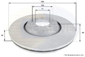 COMLINE ADC1552V - DISCO FRENO