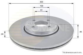 COMLINE ADC1556V - DISCO FRENO