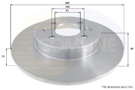 COMLINE ADC1569 - DISCO FRENO