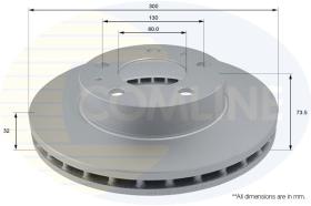 COMLINE ADC1572V - DISCO FRENO