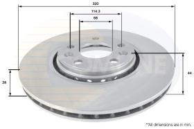 COMLINE ADC1582V - DISCO FRENO