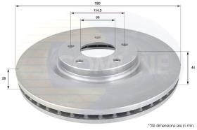 COMLINE ADC1587V - DISCO FRENO