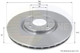 COMLINE ADC1592V - DISCO FRENO