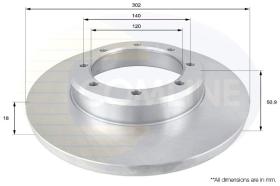 COMLINE ADC1598 - DISCO FRENO