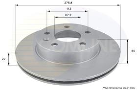 COMLINE ADC1608V - DISCO FRENO