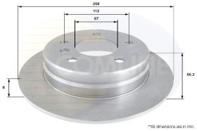 COMLINE ADC1622 - DISCO MERCEDES A CLASS 97->04,VANEO