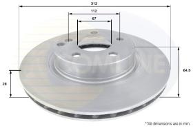 COMLINE ADC1624V - DISCO FRENO