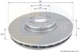 COMLINE ADC1633V - DISCO FRENO