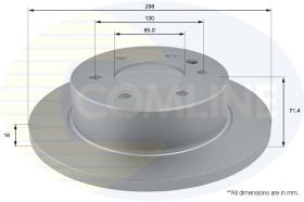 COMLINE ADC1639 - DISCO FRENO