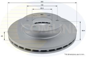 COMLINE ADC1640V - DISCO FRENO