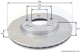 COMLINE ADC1642V - DISCO FRENO