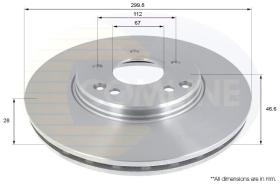 COMLINE ADC1669V - DISCO FRENO