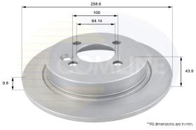 COMLINE ADC1714 - DISCO FRENO