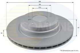 COMLINE ADC1729V - DISCO FRENO