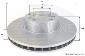 COMLINE ADC1735V - DISCO FRENO