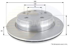 COMLINE ADC1776V - DISCO FRENO