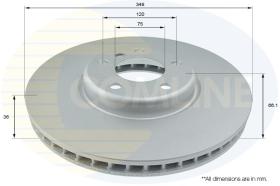 COMLINE ADC1790VL - DISCO FRENO