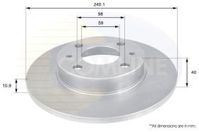 COMLINE ADC1801 - DISCO FRENO