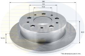 COMLINE ADC1822 - DISCO FRENO