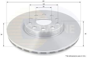 COMLINE ADC1824V - DISCO FRENO