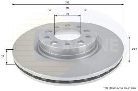 COMLINE ADC1826V - DISCO FRENO