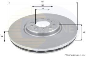 COMLINE ADC1827V - DISCO FRENO