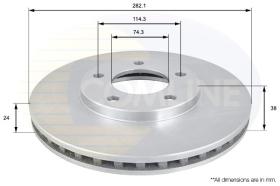 COMLINE ADC2306V - DISCO FRENO