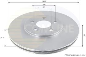 COMLINE ADC2310V - DISCO FRENO CHRYSLER SEBRING 01-> 0