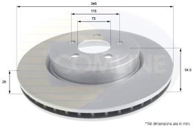 COMLINE ADC2319V - DISCO FRENO