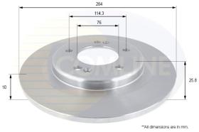 COMLINE ADC2421 - DISCO FRENO