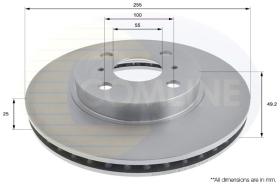 COMLINE ADC2503V - DISCO FRENO