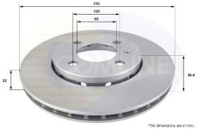 COMLINE ADC2600V - DISCO FRENO