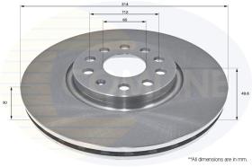 COMLINE ADC2601V - DISCO FRENO