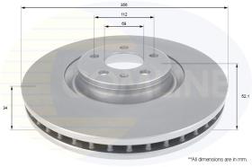 COMLINE ADC2603V - DISCO FRENO