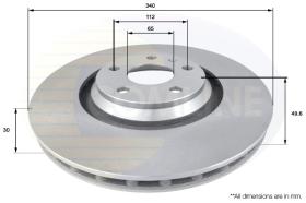 COMLINE ADC2605V - DISCO FRENO