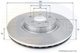 COMLINE ADC2612V - DISCO FRENO