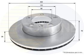 COMLINE ADC2701V - DISCO FRENO