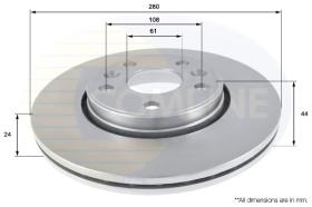 COMLINE ADC2702V - DISCO FRENO