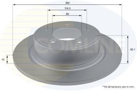 COMLINE ADC2722 - DISCO FRENO