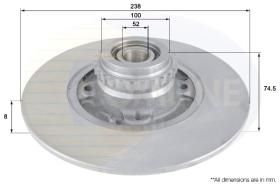 COMLINE ADC3004 - DISCO FRENO