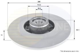 COMLINE ADC3014 - DISCO FRENO