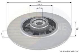 COMLINE ADC3015 - DISCO FRENO