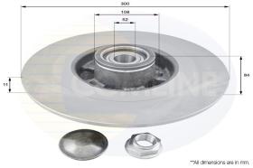 COMLINE ADC3016 - DISCO FRENO