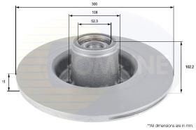 COMLINE ADC3020 - DISCO FRENO