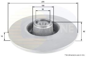 COMLINE ADC3021 - DISCO FRENO