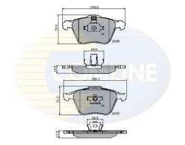 COMLINE CBP01322 - PASTILLAS FRENO