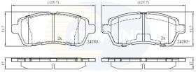 COMLINE CBP01618 - PASTILLAS FRENO