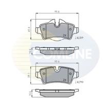 COMLINE CBP01759 - PASTILLAS FRENO